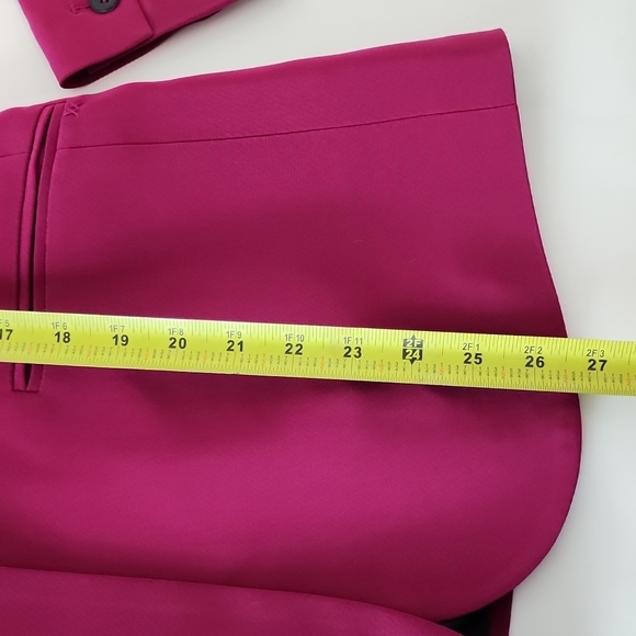 Elizabeth and James Rex Raspberry classic blazer, sz 8 - Picture 8 of 11